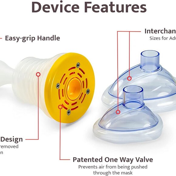 LifeVac Yellow Travel Kit - Portable Suction Rescue Device, First Aid Kit - Picture 3 of 6
